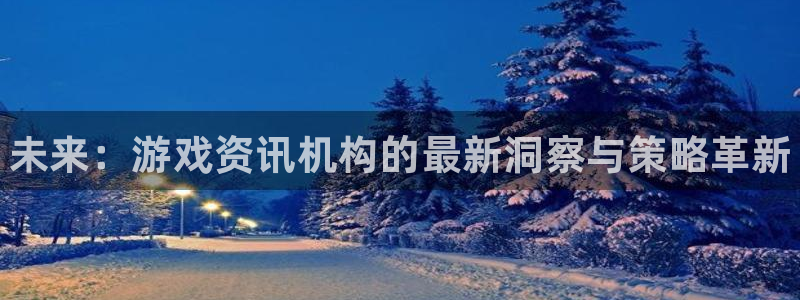 长征娱乐平台登录线路：未来：游戏资讯机构的最新洞察与策略革新