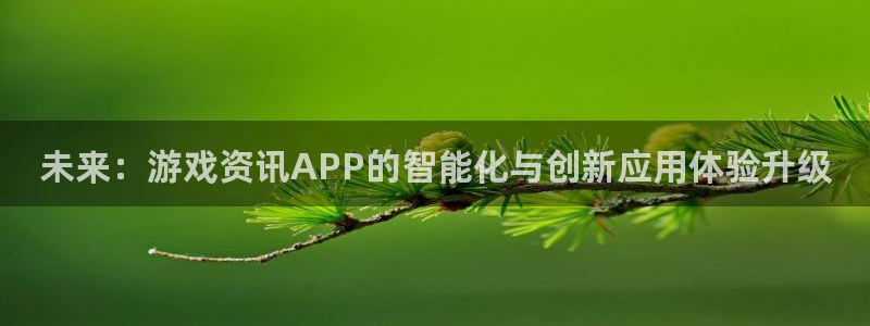 长征娱乐登录地址：未来：游戏资讯APP的智能化与创新应用体验